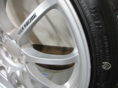 JDM ・RAYS VOLK RACING CE28N 18in 7.5J +47 5-hole PCD100 Kenda 225/40R1 (No Tires) - Image 6
