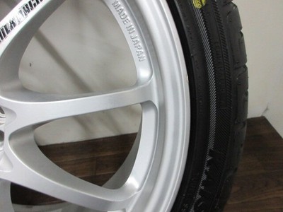 JDM ・RAYS VOLK RACING CE28N 18in 7.5J +47 5-hole PCD100 Kenda 225/40R1 (No Tires) - Image 7