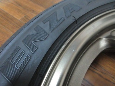 JDM ・RAYS Volk Racing CE28N 14in 5.5J +35 4-hole PCD100 BS RE-71RS 165 (No Tires) - Image 5