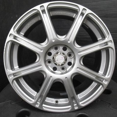 JDM Tires Included WORK EMOTION XC8 17x7J +49 4H 100 195/45R17 85W Aqua (No Tires) - Image 3