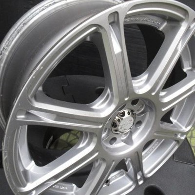 JDM Tires Included WORK EMOTION XC8 17x7J +49 4H 100 195/45R17 85W Aqua (No Tires) - Image 4