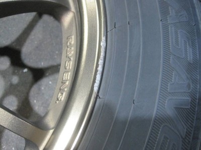 JDM RAYS Volk CE28 15in PCD100 4-hole 5.5JJ OFF+45 185/65R15 Aqua Fit (No Tires) - Image 6