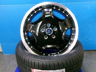 JDM VM series Levorg DBA-VAG WRX S4 4-Wheel Set NOVARIS black dish 18-inch 5 (No Tires)