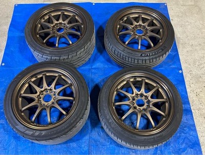 JDM RAYS VR CE28N 4Wheels 17x8.5+38 10.5+70 5x114.3 Bronze NSX (No Tires)