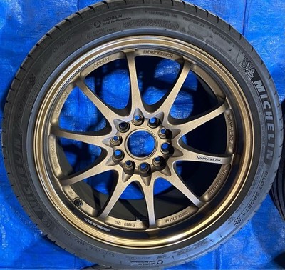 JDM RAYS VR CE28N 4Wheels 17x8.5+38 10.5+70 5x114.3 Bronze NSX (No Tires) - Image 4
