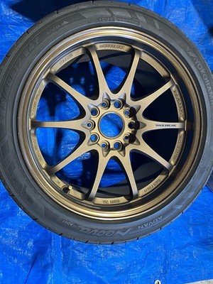 JDM RAYS VR CE28N 4Wheels 17x8.5+38 10.5+70 5x114.3 Bronze NSX (No Tires) - Image 5