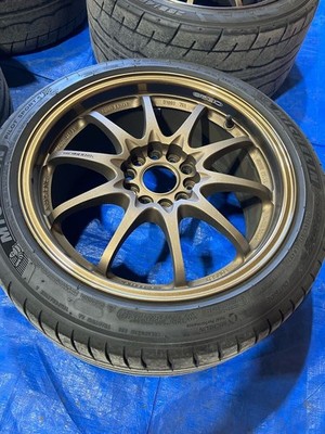 JDM RAYS VR CE28N 4Wheels 17x8.5+38 10.5+70 5x114.3 Bronze NSX (No Tires) - Image 9