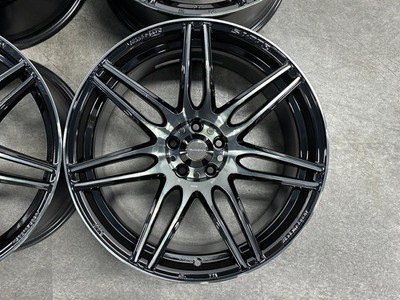 JDM Used WEDS 4-Wheel Set 18x9.5J +45 PCD 100 Wheels only (No Tires) - Image 5