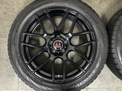 JDM Used MLJ Venatici C-72M wheel set 4-piece set 19x8.5J +35 PCD (No Tires) - Image 4