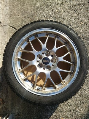 JDM BBS Forged RS-GT RS907 255/45R18 4-Wheel Set with Winter Tires 5H/ (No Tires)