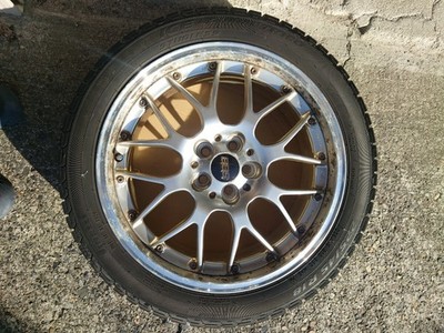 JDM BBS Forged RS-GT RS907 255/45R18 4-Wheel Set with Winter Tires 5H/ (No Tires) - Image 4