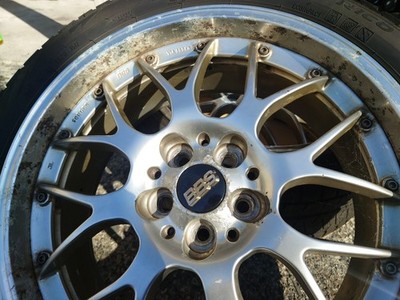 JDM BBS Forged RS-GT RS907 255/45R18 4-Wheel Set with Winter Tires 5H/ (No Tires) - Image 5
