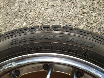 JDM BBS Forged RS-GT RS907 255/45R18 4-Wheel Set with Winter Tires 5H/ (No Tires) - Image 7