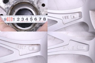 JDM 67-2469 Kelleners Eltz G16 BMW 8 Series 4-Wheel Set 19x8J +30 5-hole 112 (No Tires) - Image 7