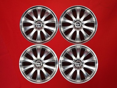 JDM Lowenhart LE-1 SPORTLINE sports line used wheels 4-hole 8.5/9.5J 1 (No Tires)