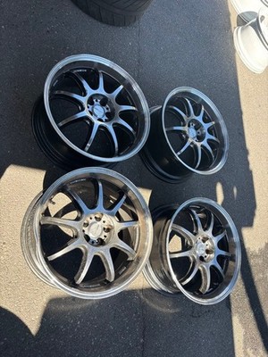 JDM WORK EMOTION 18-inch Wheel 4-Wheel Set (No Tires)