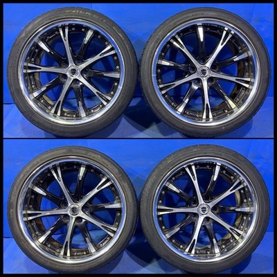 JDM MK30R WORK SW4 19x8.5J 9.5J 5H 114.3 + 38 46 Wheels with Tires 4-Bo (No Tires)