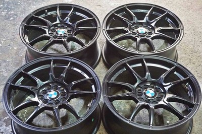 JDM Rare lightweight MOTEC NITRO black 17-inch 7.5J +35 PCD100 & 120 h (No Tires)