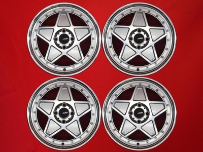 JDM Used KYOHO AME SHALLEN STAR wheels 4-Wheel Set 5.5J 16PCD100 4x45 bolt p (No Tires)