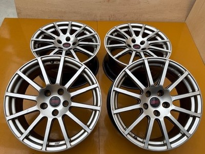 JDM Subaru WRX STI genuine optional 18-inch wheels 8.5J +53 PCD 114.3. (No Tires)
