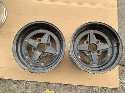 JDM Old car deep rim Work Equip 14 inch 7J 114.3 4H AE86 ① 2-Wheel Set (No Tires)