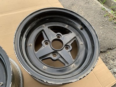 JDM Old car deep rim Work Equip 14 inch 7J 114.3 4H AE86 ① 2-Wheel Set (No Tires) - Image 3