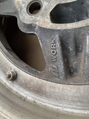JDM Old car deep rim Work Equip 14 inch 7J 114.3 4H AE86 ① 2-Wheel Set (No Tires) - Image 7