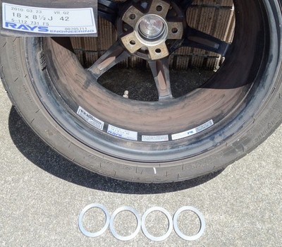 JDM Hand delivery forging RAYS VR.G2 18x8.5J ET42 PCD112 Audi S4 A4 8W/ (No Tires) - Image 7