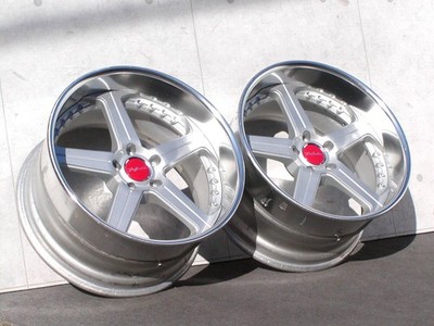 JDM Deep rim Trafficstar RTS 4wheels 19x9.5+36 10.5+17 5x114.3 Crown Celsio - Image 2
