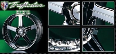 JDM Deep rim Trafficstar RTS 4wheels 19x9.5+36 10.5+17 5x114.3 Crown Celsio - Image 8