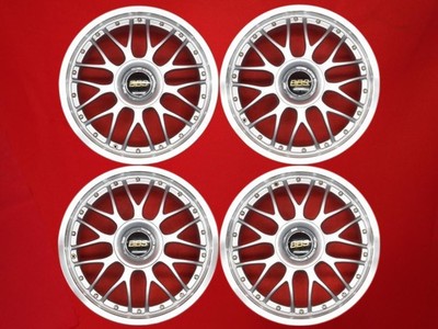 JDM Used Forging Lightweight Stern BBS RS729 Wheels 4-Wheel Set 7J 17PCD114. (No Tires)