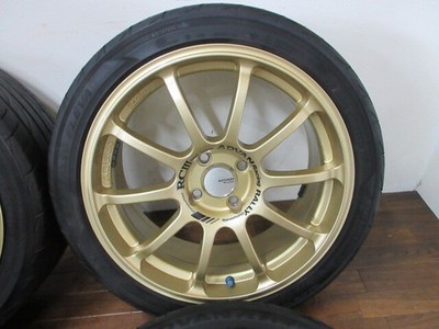 JDM ・Advan Racing RCIII 17in 7J +43 4-hole PCD100 YH 205/45R17 Fiat 12 (No Tires) - Image 2