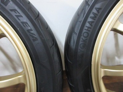 JDM ・Advan Racing RCIII 17in 7J +43 4-hole PCD100 YH 205/45R17 Fiat 12 (No Tires) - Image 6