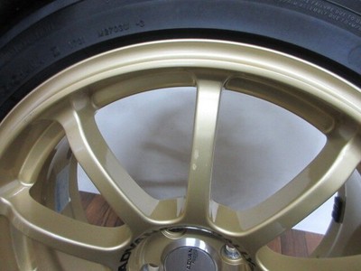 JDM ・Advan Racing RCIII 17in 7J +43 4-hole PCD100 YH 205/45R17 Fiat 12 (No Tires) - Image 7