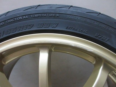 JDM ・Advan Racing RCIII 17in 7J +43 4-hole PCD100 YH 205/45R17 Fiat 12 (No Tires) - Image 8