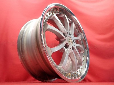 JDM Out of print rare Bell Salio spoke aluminum wheel used 4-Wheel Set 8J 18 (No Tires) - Image 2