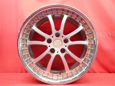 JDM Out of print rare Bell Salio spoke aluminum wheel used 4-Wheel Set 8J 18 (No Tires) - Image 7