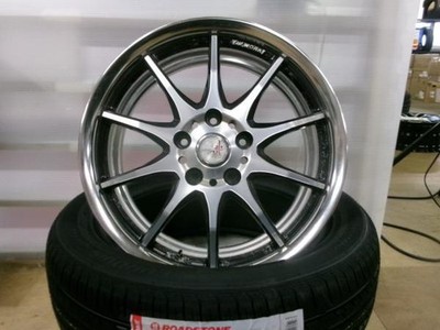 JDM For Auris WORK XSA 03C 17x7J+49 Tires 225/45R17 94W Blade NRE185H N (No Tires)