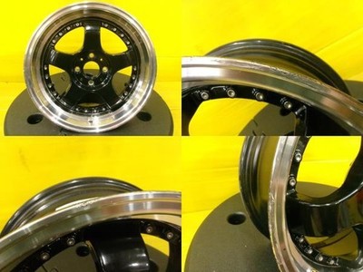 JDM 185/55R16 Spade Vitz Yaris Cube Note Fit Used Stealth Racing K35 1 (No Tires) - Image 4