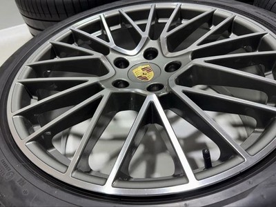 JDM 9Y0 Genuine 21-inch Porsche Cayenne RS Spyder E3 Sports Turbo (No Tires) - Image 2
