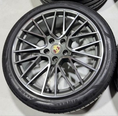 JDM 9Y0 Genuine 21-inch Porsche Cayenne RS Spyder E3 Sports Turbo (No Tires) - Image 4