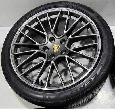 JDM 9Y0 Genuine 21-inch Porsche Cayenne RS Spyder E3 Sports Turbo (No Tires) - Image 5