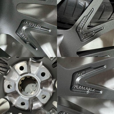 JDM 9Y0 Genuine 21-inch Porsche Cayenne RS Spyder E3 Sports Turbo (No Tires) - Image 9