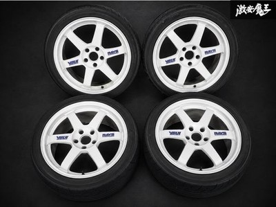 JDM Super RAYS VOLK RACING TE37 forging Tire Wheel 4-Wheel Set 18x8.5J/9.5J + (No Tires)