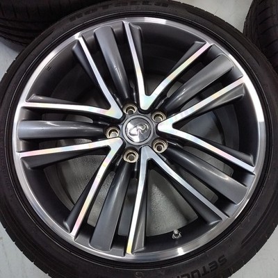 JDM NISSANNissan V37 Skyline Type SP Genuine 8.5J+50 114.3-5HPirelli T (No Tires) - Image 4