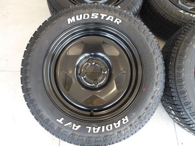 JDM H Rugged Deep Rim DAYTONA’S SR black 15 4H100 7J+30 mad star AT 19 (No Tires) - Image 3