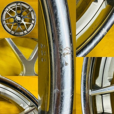 JDM TWS Reizend WX07 20x8.5J+35 9.5J+45 PCD114.3 5-hole 5H Deep Rim 4-B (No Tires) - Image 3