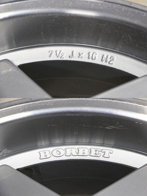 JDM C183 Out of print BORBET 16X7.5J+30 PCD112 typeA TYPE-A M14 JDM US (No Tires) - Image 9