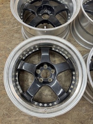 JDM RareSSR SP1 19x9.5J-13 11.5J-13 PCD114.3 5-hole 5H Deep Rim Crown A (No Tires) - Image 2