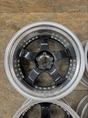 JDM RareSSR SP1 19x9.5J-13 11.5J-13 PCD114.3 5-hole 5H Deep Rim Crown A (No Tires) - Image 3